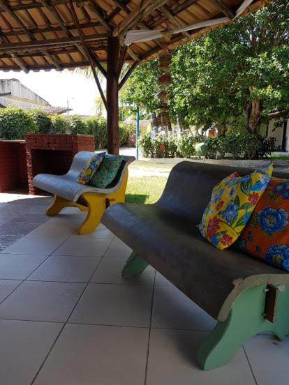 Hostel Luar Santa Cruz Cabrália Eksteriør bilde